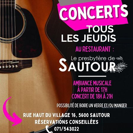 Le Presbytere De Sautour Exteriör bild